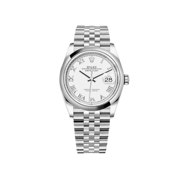 2025 Watch Datejust 126200 Stainless Steel White Dial Jubilee