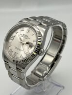 2025 Watch Datejust 126234 White Gold Stainless Steel Silver Dial Oyster - Image 2