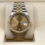2025 Watch Datejust 126233 Stainless Steel Yellow Gold Champagne Dial Jubilee - Image 7