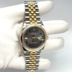 2025 Watch Datejust 126233 'Wimbledon' Stainless Steel Yellow Gold Slate Dial Jubilee (2021) - Image 2