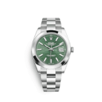 2025 Watch Datejust 126300 Stainless Steel Green Fluted-Motif Dial Oyster (2023) - Image 3
