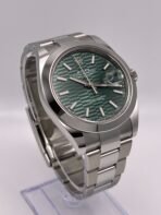 2025 Watch Datejust 126300 Stainless Steel Green Fluted-Motif Dial Oyster (2023) - Image 4