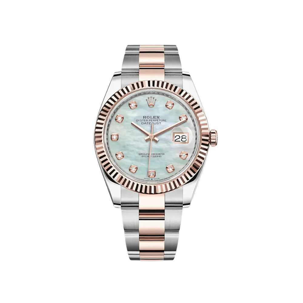 rolex-datejust-41-rose-gold-stainless-steel-mop-diamond-dial-126331-rolex-40267979292916.png 2025 Watch Datejust 126331 Rose Gold Stainless Steel MOP Diamond Dial - Image 1