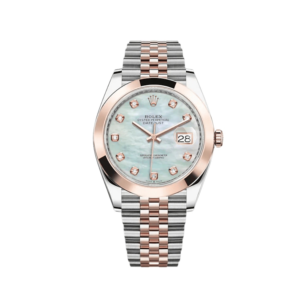 rolex-datejust-41-rose-gold-stainless-steel-mop-diamond-dial-jubilee-126301-rolex-40267979522292.png 2025 Watch Datejust 126301 Stainless Steel Rose Gold Mother of Pearl Diamond Dial Jubilee - Image 1
