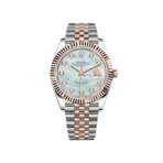 2025 Watch Datejust 126331 Rose Gold Stainless Steel MOP Diamond Dial Jubilee
