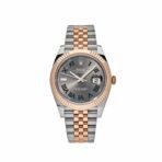 2025 Watch Datejust 126331 Rose Gold Stainless Steel Wimbledon Dial Jubilee - Image 2