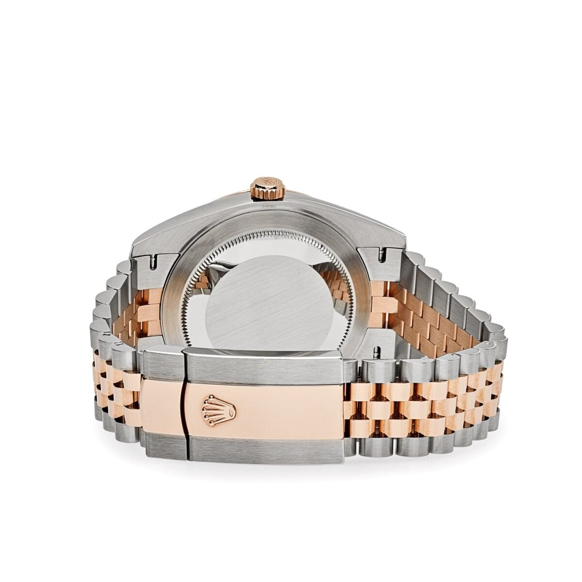 2025 Watch Datejust 126331 Rose Gold Stainless Steel Wimbledon Dial Jubilee - Image 3