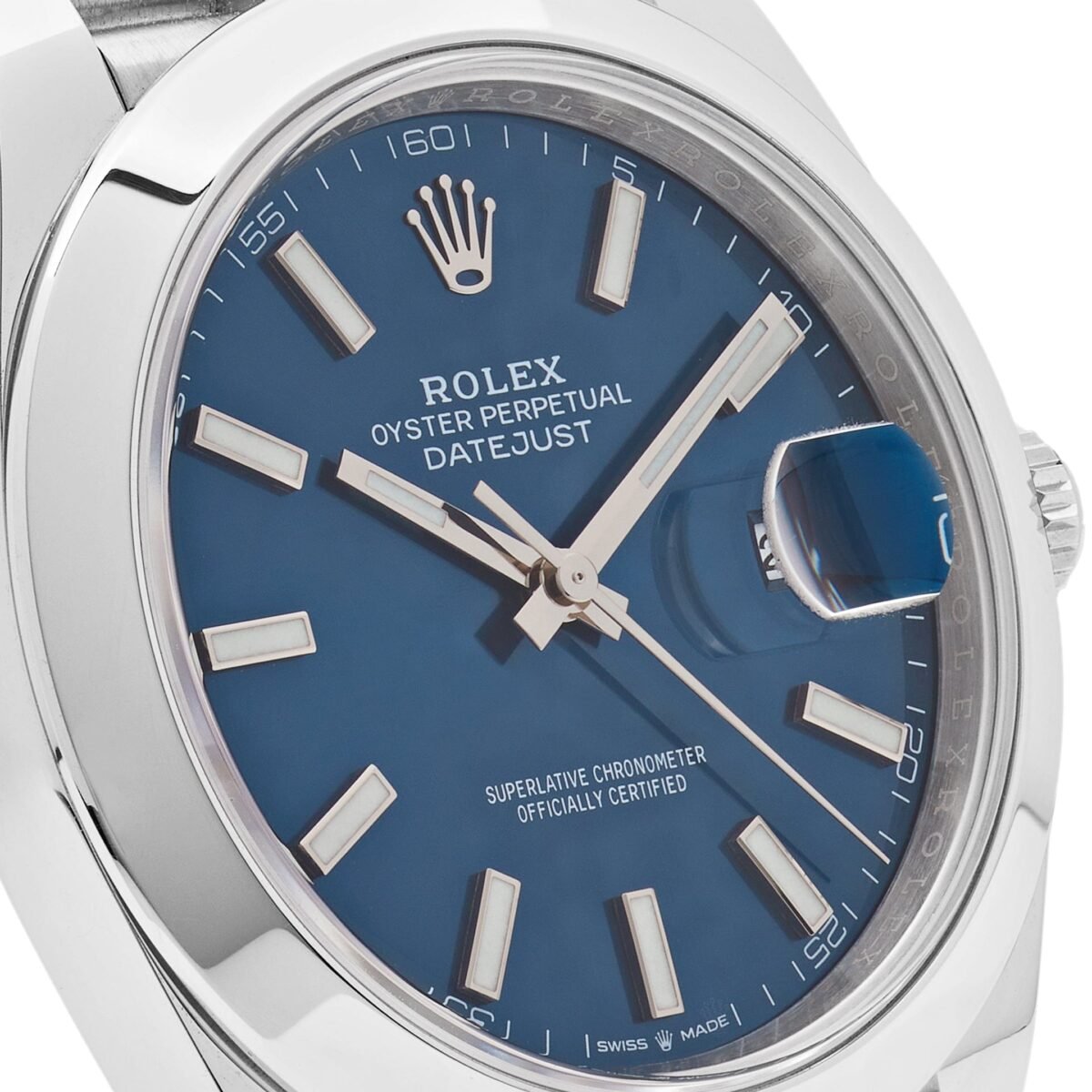 2025 Watch Datejust 126300 Stainless Steel Blue Dial Jubilee - Image 7