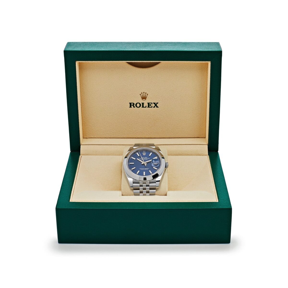 2025 Watch Datejust 126300 Stainless Steel Blue Dial Jubilee - Image 5