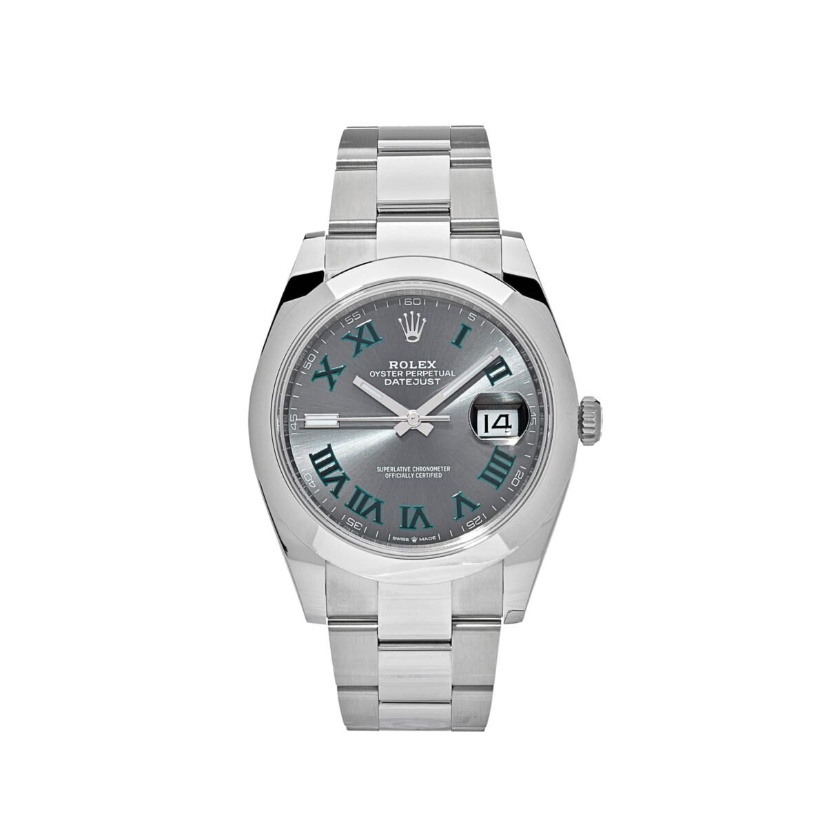 2025 Watch Datejust 126300 'Wimbledon' Stainless Steel Slate Dial Jubilee (2024) - Image 1