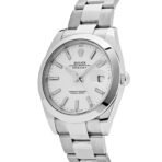 2025 Watch Datejust 126300 Stainless Steel White Dial Oyster - Image 3