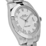 2025 Watch Datejust 126300 Stainless Steel White Roman Dial Oyster - Image 2