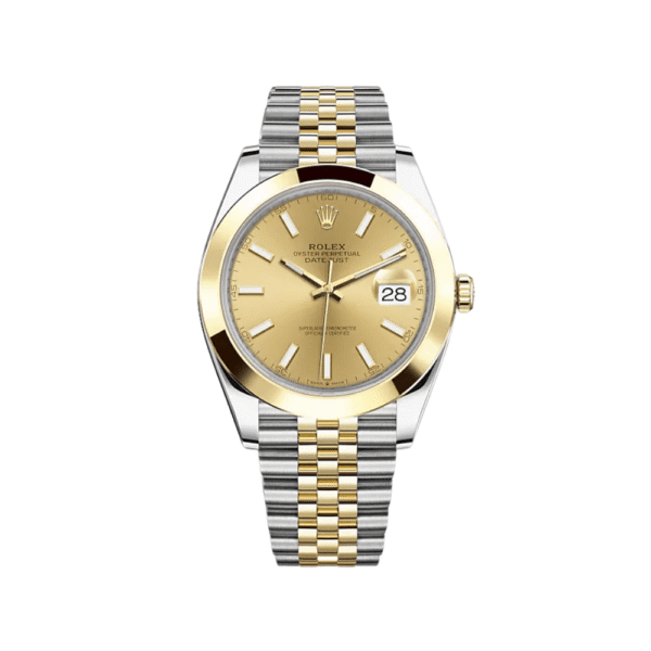 2025 Watch Datejust 126303 Stainless Steel Yellow Gold Champagne Dial Jubilee