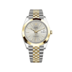 2025 Watch Datejust 126303 Stainless Steel Yellow Gold Silver Dial Jubilee