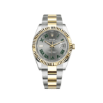 2025 Watch Datejust 126333 Yellow Gold Stainless Steel Slate/Green Roman Dial - Image 3