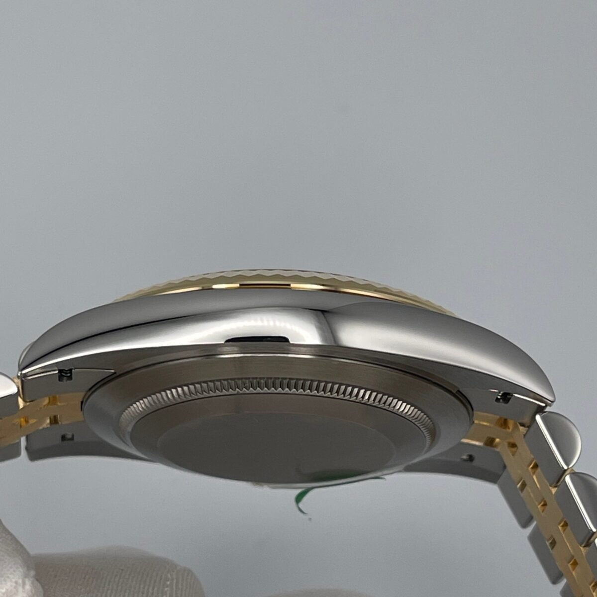 2025 Watch Datejust 126333 'Wimbledon' Yellow Gold Stainless Steel Slate Jubilee - Image 4