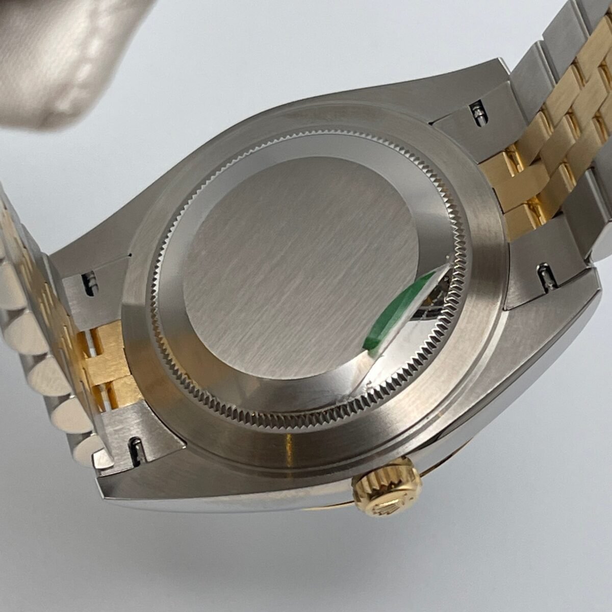 2025 Watch Datejust 126333 'Wimbledon' Yellow Gold Stainless Steel Slate Jubilee - Image 7