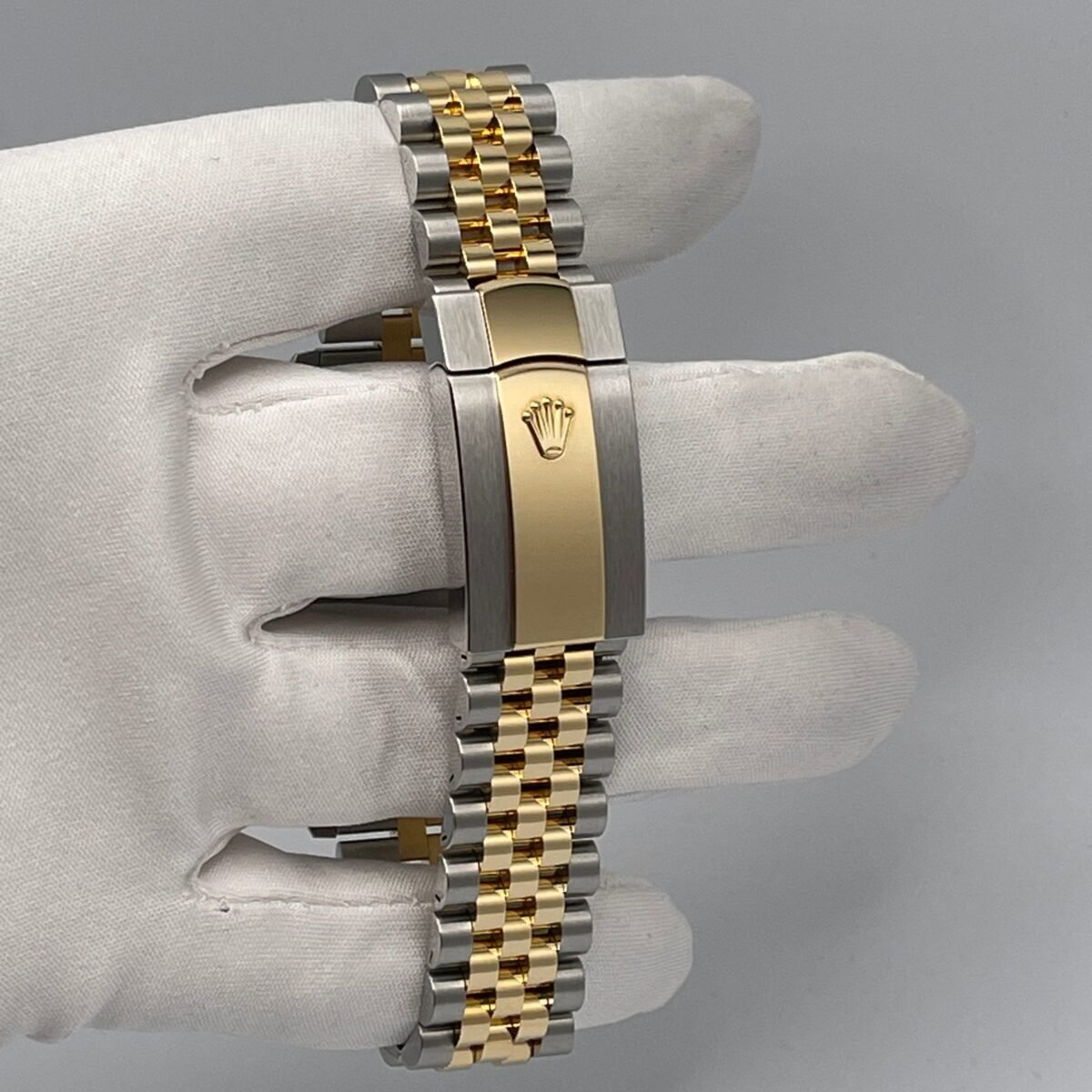 2025 Watch Datejust 126333 'Wimbledon' Yellow Gold Stainless Steel Slate Jubilee - Image 2