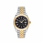 2025 Watch Datejust 126303 Stainless Steel Yellow Gold Black Dial Jubilee (2022)
