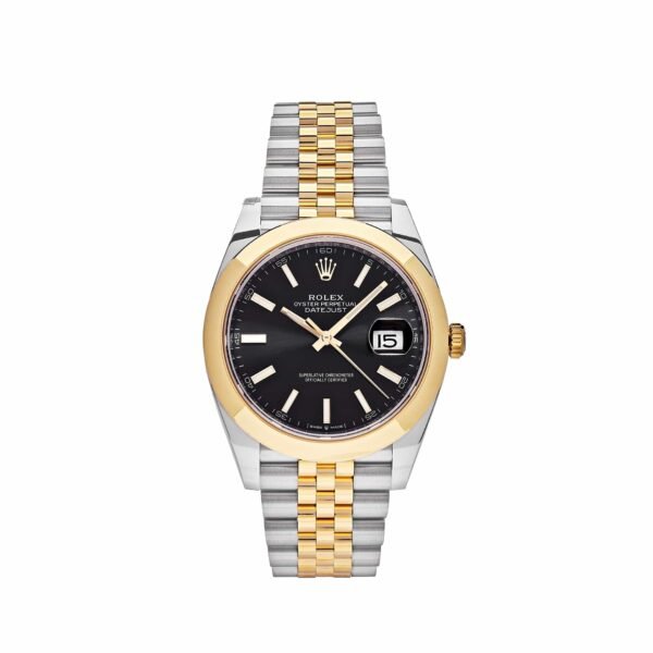 2025 Watch Datejust 126303 Stainless Steel Yellow Gold Black Dial Jubilee (2022)