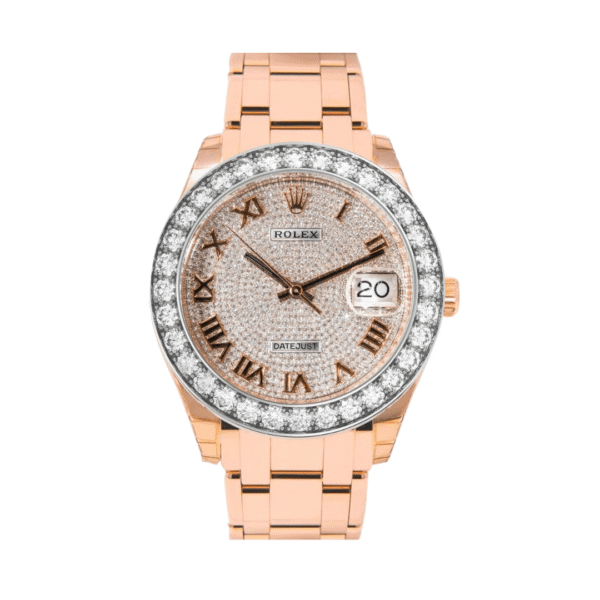 2025 Watch Datejust Pearlmaster 86285 Diamond Paved