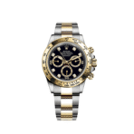 2025 Watch Daytona 116503 Yellow Gold Stainless Steel Black Diamond Dial (2022) - Image 6