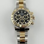 2025 Watch Daytona 116503 Yellow Gold Stainless Steel Black Diamond Dial (2022) - Image 11