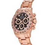 2025 Watch Daytona 116505 Rose Gold Black Diamond Dial (2022) - Image 3