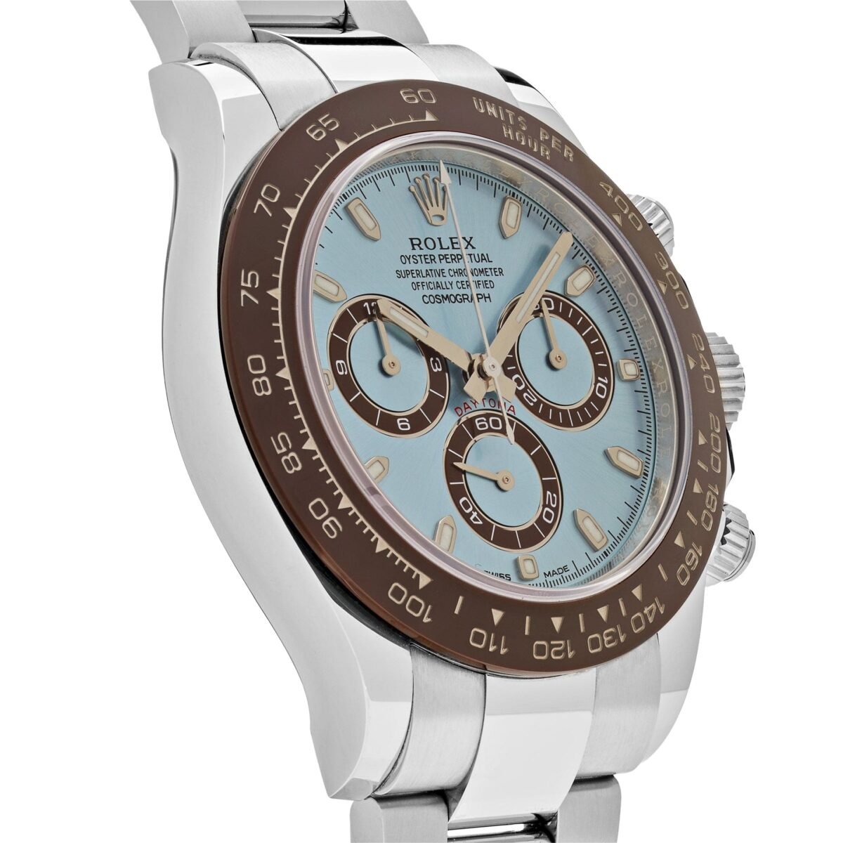 2025 Watch Daytona 116506 Platinum Ice Blue Dial (2021) - Image 4