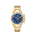 2025 Watch Daytona 116508 Yellow Gold Blue Racing Arabic Dial - Image 8
