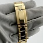 2025 Watch Daytona 116508 Yellow Gold Blue Racing Arabic Dial - Image 11