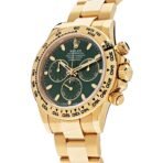 2025 Watch Daytona 116508 'John Mayer' Yellow Gold Green Dial (2021) - Image 7