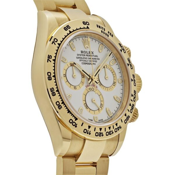 2025 Watch Daytona 116508 Yellow Gold White Dial (2023)