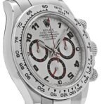 2025 Watch Daytona 116509 Silver Racing Dial White Gold (2006) - Image 10