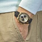 2025 Watch Daytona 116518LN Yellow Gold Champagne Black Dial (2022) - Image 4