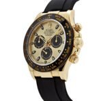 2025 Watch Daytona 116518LN Yellow Gold Champagne Black Dial (2022) - Image 6