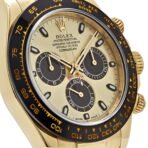 2025 Watch Daytona 116518LN Yellow Gold Champagne Black Dial (2022) - Image 3