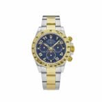 2025 Watch Daytona 116523 Stainless Steel and Yellow Gold Blue Dial - Image 3
