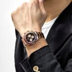 2025 Watch Daytona 116595RBOW 'Rainbow' Rose Gold Black Dial Sapphire Bezel - Image 3