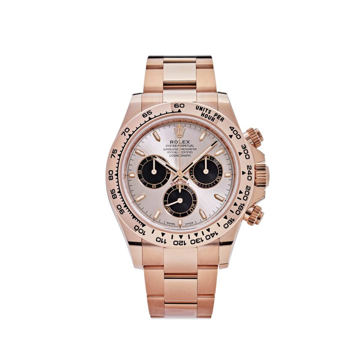 2025 Watch Daytona Cosmograph 126505 Rose Gold Sundust Dial (2024) - Image 4