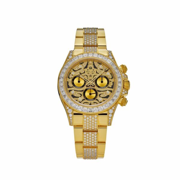 2025 Watch Daytona 'Eye of the Tiger' 116598TBR Yellow Gold Diamond Accents (2022)