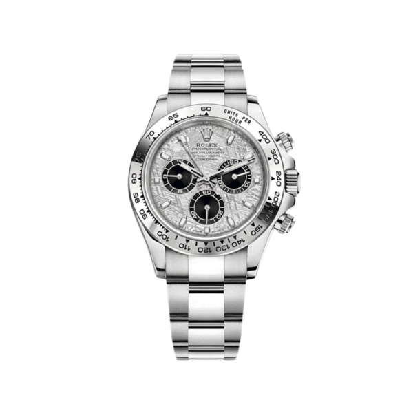 2025 Watch Daytona 116509 White Gold Meteorite Dial