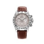 2025 Watch Daytona 116519 White Gold Rose Mother of Pearl Diamond Dial - Image 5