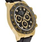 2025 Watch Daytona 116518LN Yellow Gold Black Diamond Dial (2021) - Image 3