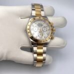 2025 Watch Daytona 116503 Yellow Gold Stainless Steel Mother of Pearl Diamond Dial - Image 5