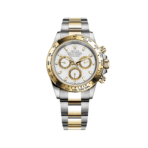 2025 Watch Daytona 116523 Stainless Steel Yellow Gold White Dial - Image 5