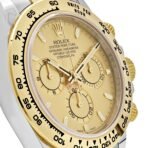 2025 Watch Daytona 116503 Two-Tone Yellow Gold Stainless Steel Champagne Dial - Image 7