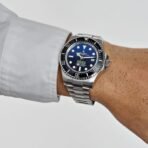 2025 Watch Deepsea Sea-Dweller 136660 'James Cameron' Stainless Steel Blue Dial (2024) - Image 9