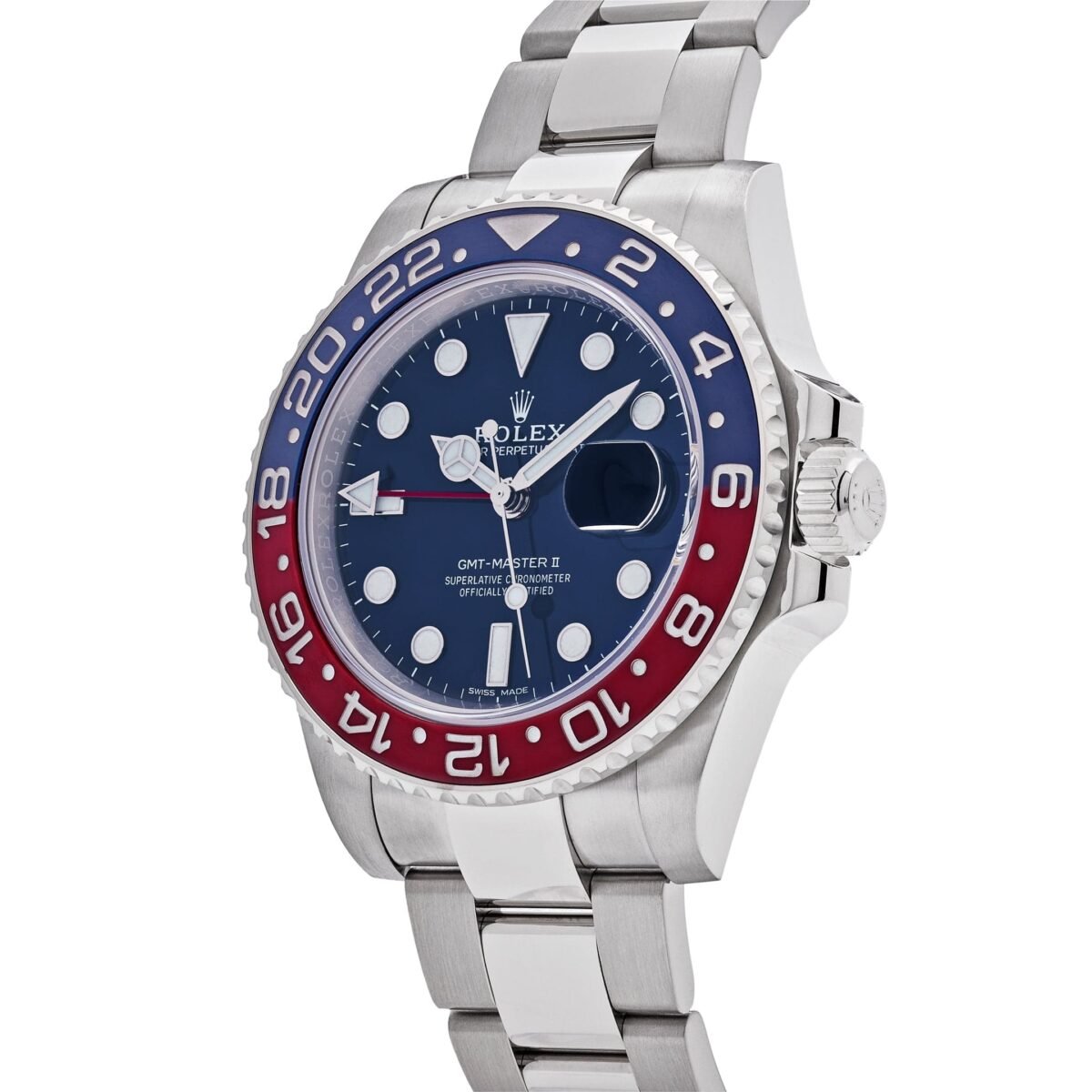 2025 Watch GMT-Master II 116719BLRO Pepsi White Gold Blue Dial Oyster - Image 1