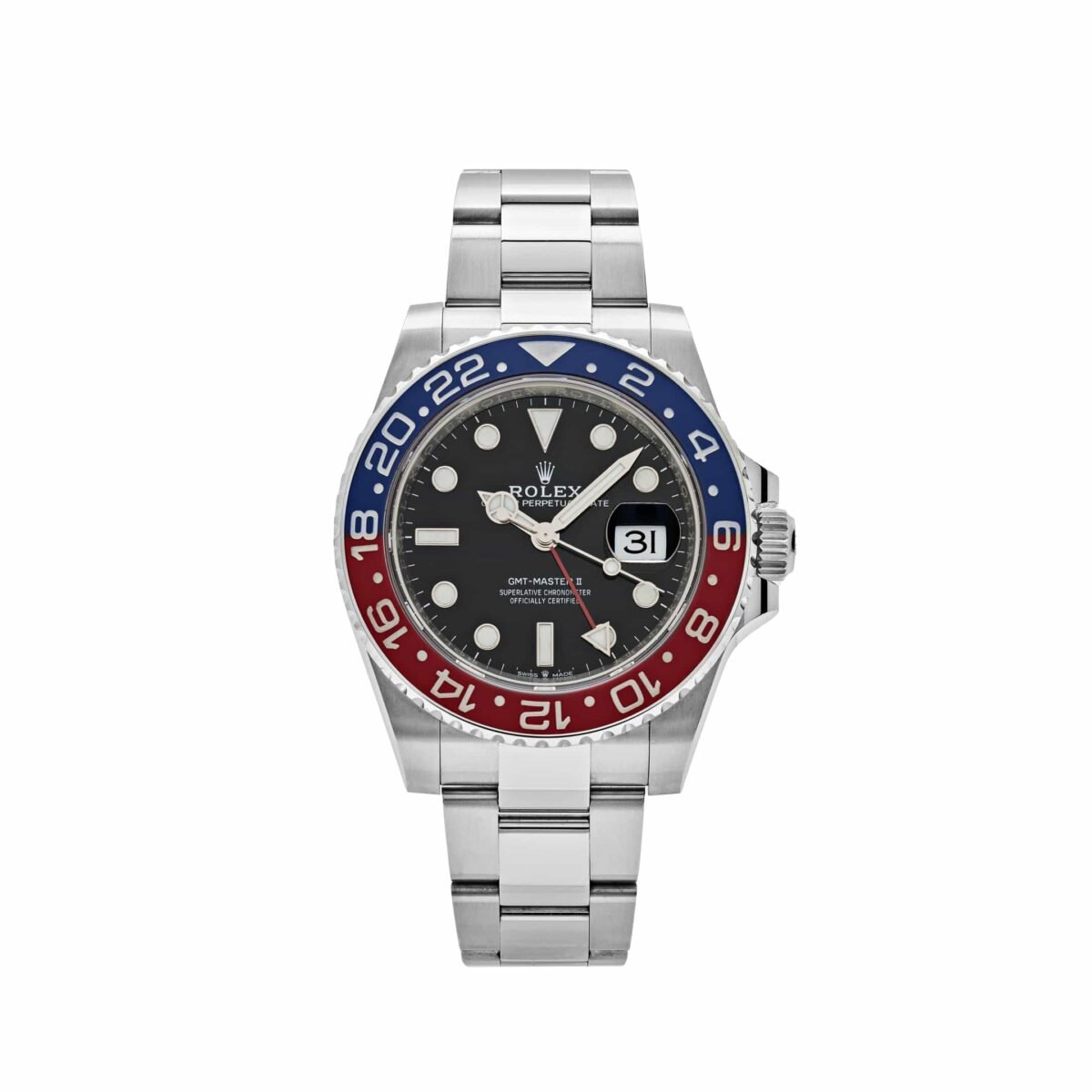 2025 Watch GMT-Master II 126710BLRO 'Pepsi' Stainless Steel Black Dial Oyster (2022) - Image 4